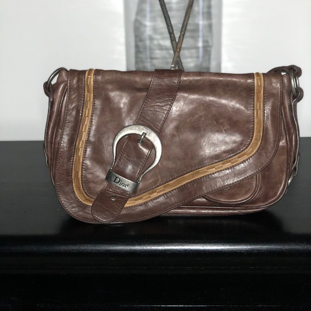 Christian Dior soft leather Guacho bag *Authentic*